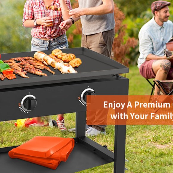 36 Inch Heavy Duty Food Grade Silicone Griddle Buddy Mat - Picture 11 of 11